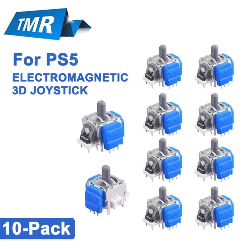 Joystick Elettromagnetico TMR per Controller PS5 PS4 XBOX Switch, Kit di Sostituzione Thumbstick, Accessori per Gamepad con Sensore Analogico 3D