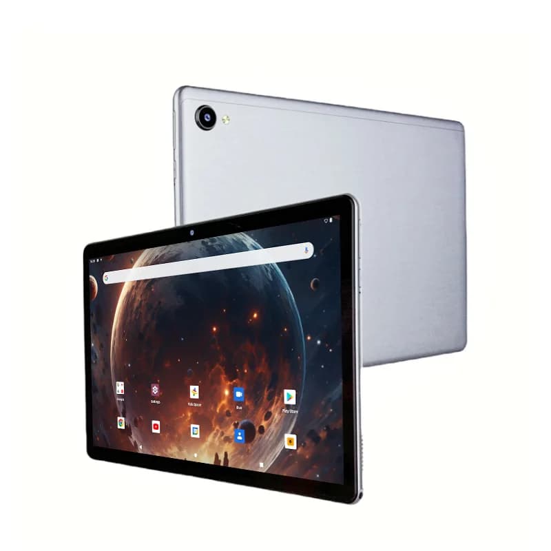 4GB di RAM 128GB di ROM Tablet PC Android 12 da 10,1 pollici MTK8183 Octa Core Fotocamera da 8.0MP+13.0MP 6000mAh Type-C Supporto GPS