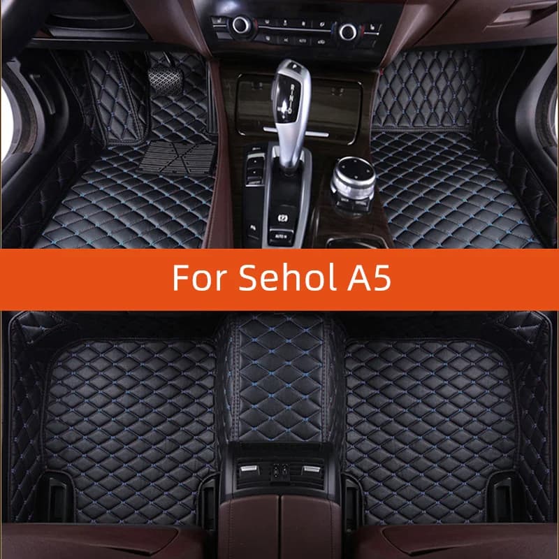 Tappetino per auto in pelle personalizzato per Sehol A5 2020 2021 2022 2023 2024 2025 2026 2027 Tappetino per auto Accessori interni