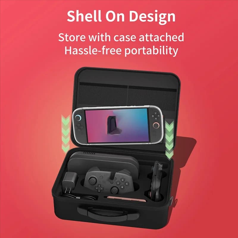 【Esclusivo!】Borsa per Nintendo Switch 2 Console di gioco Gamepad Controller Accessori Custodia rigida Valigia da viaggio Custodia da trasporto