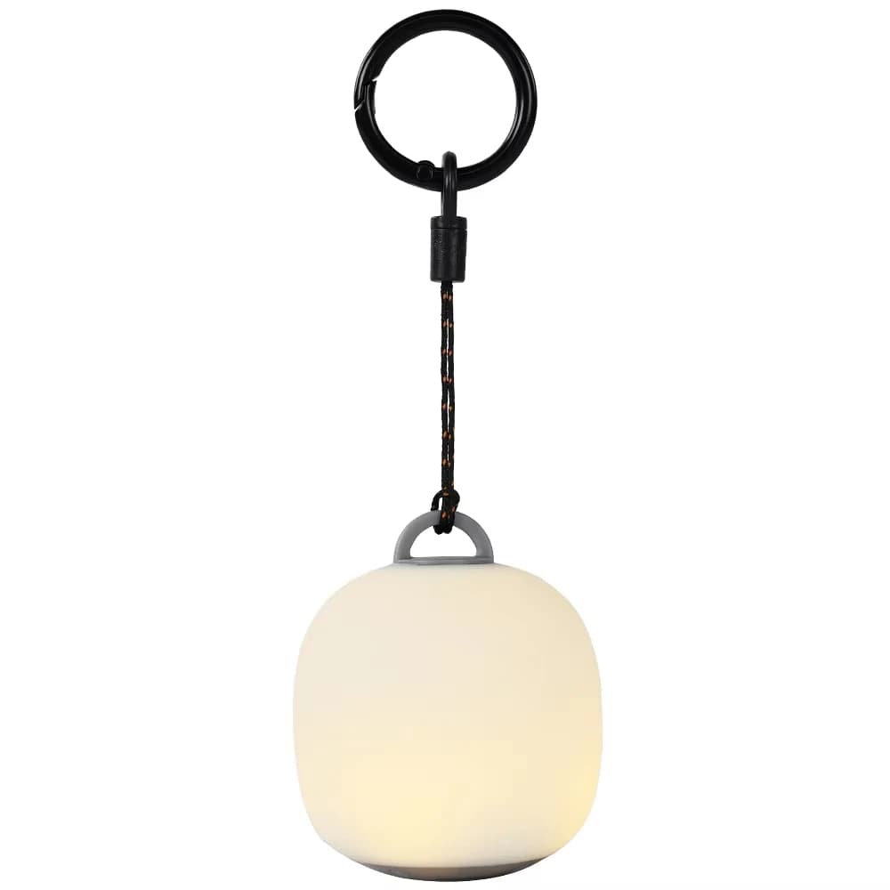 Mini Egg-Shaped Squeeze Silicone Camping Lantern, USB Rechargeable Portable LED Tent Lamp for Outdoor Picnic & Cozy Ambient Ligh