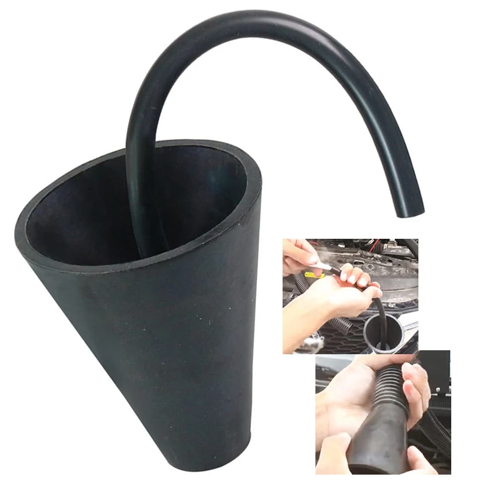 Rilevatore di perdite di cono di fumo Adattatore per cono per macchina del fumo automobilistica Strumento di diagnosi efficiente Accessori per macchine del fumo Ar