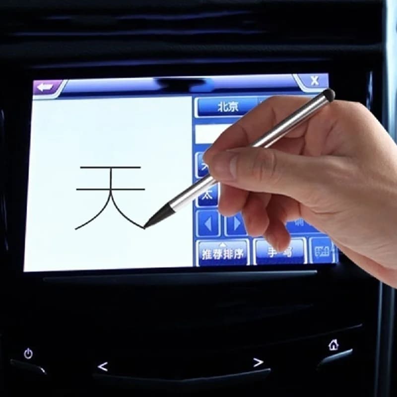 Matita stilo Touch Screen con penna capacitiva di precisione per IPhone iPad Tablet penna Touch a resistenza universale
