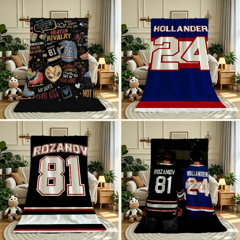 Heated R-Rivalry TV 81 24 Blanket Throw Super Cosy Plush Living Room Sofa Couch Childish Birthday Gifts