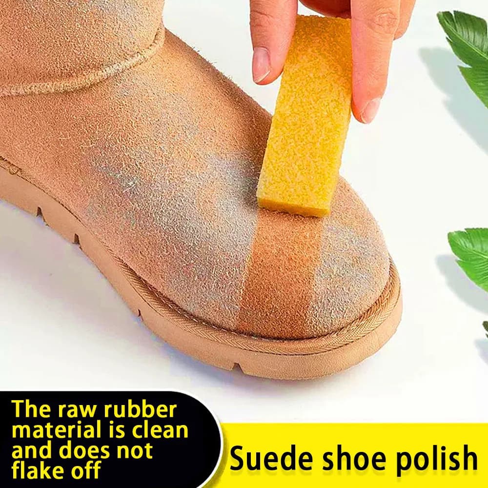 Salviette per la pulizia delle scarpe Gomma per scarpe naturale Blocco di gomma Stivali in pelle scamosciata Cura della pulizia Scarpe da ginnastica decontaminanti Rimozione macchie