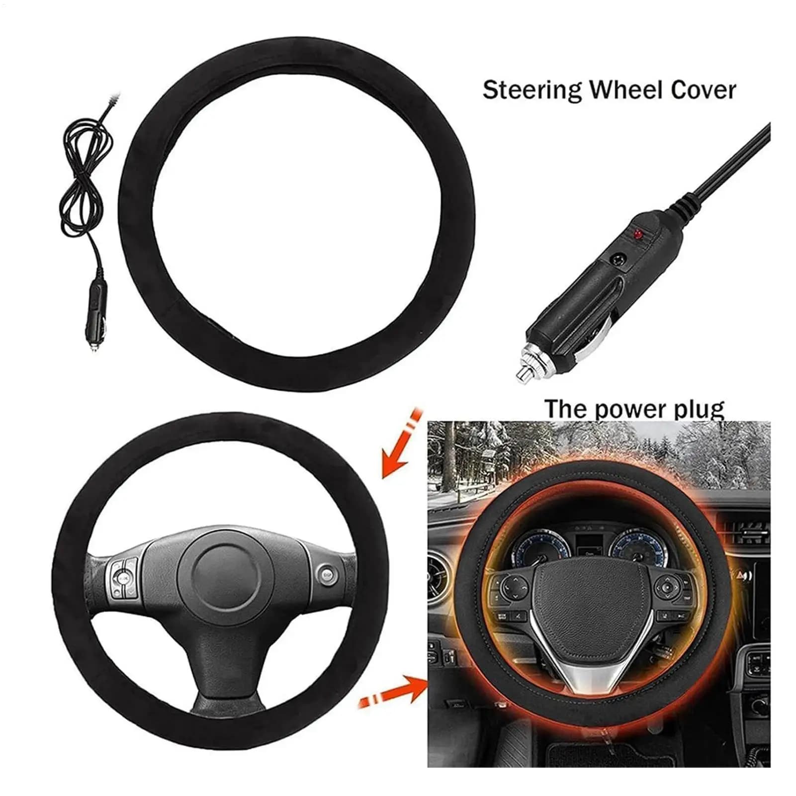 Reheated Cover for Car, Winter Cover for Hands, Universal Voltage Protection, Auto Accessories for Cars and Trucks