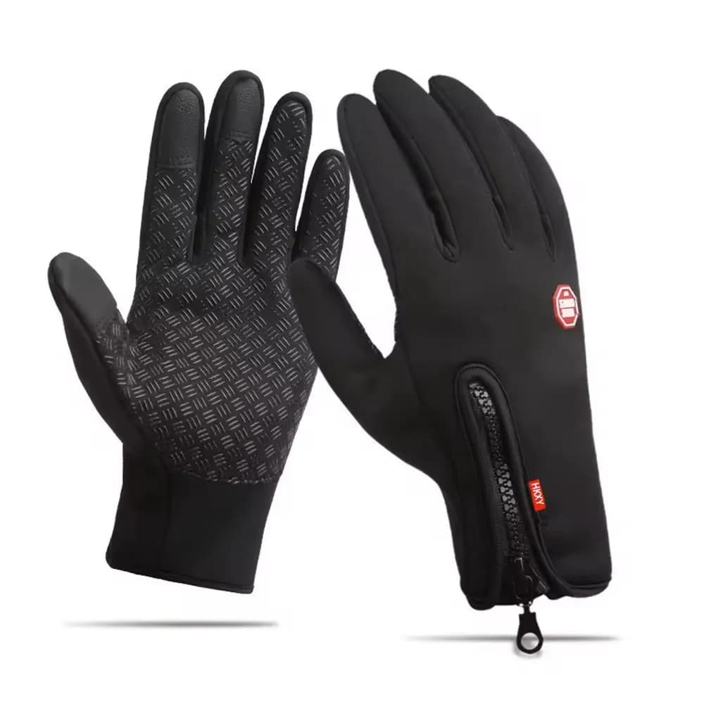 Hot Winter Motorcycle Gloves for Men and Women Gym Bike Gloves for Non-slip Bikers Compatible with Waterproof Thermal Touchscreen
