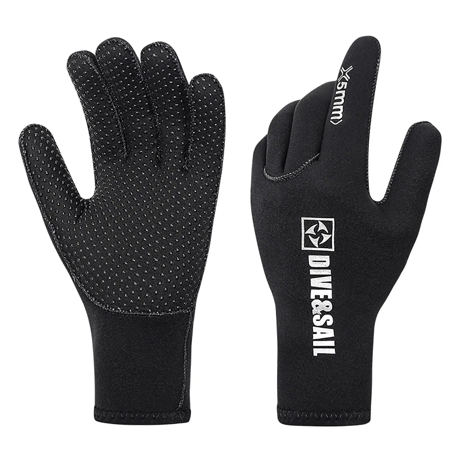 Guanti da Immersione 5MM per Adulti, Guanti da Nuoto e Snorkeling Stampati in Neoprene, Caldi e Antiscivolo, Attrezzatura Subacquea