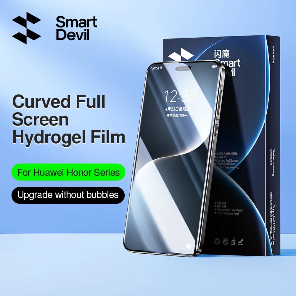 SmartDevil Protezione Dello Schermo Morbido Per HONOR magic 7Pro HD Idrogel Pellicola Per magic7R SR curvo pellicola a schermo intero Per Magic6Pro