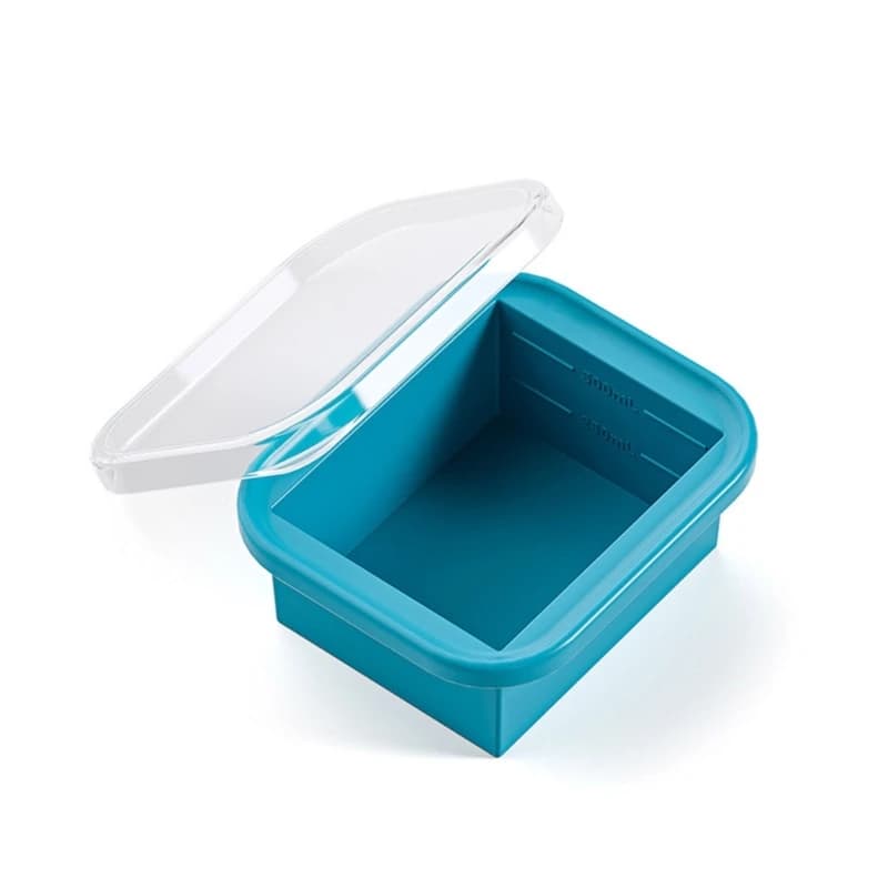 Versatile Kitchen Storage Container For Soups Juices And Seasonings Square Box with Detachable Lid