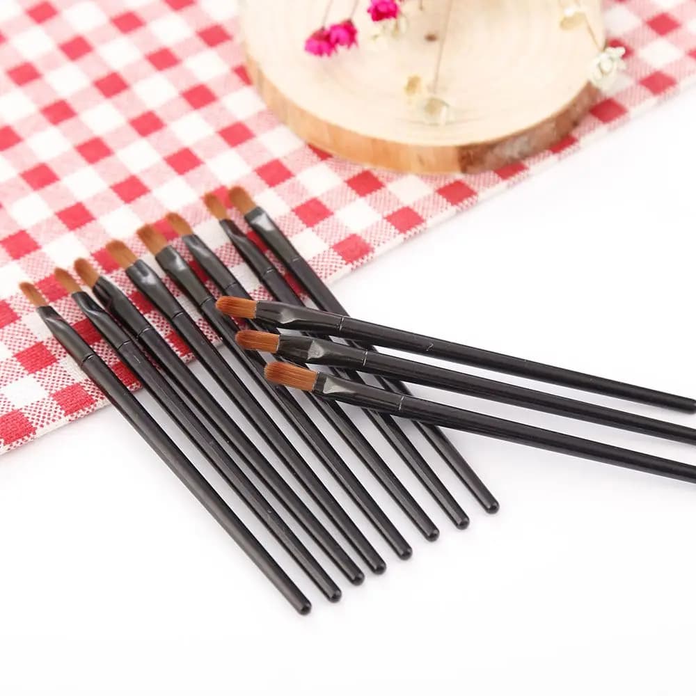 Professional Beauty Tool Disposable Makeup Brush Lip Brush Eyebrow Brush Cosmetic Brush