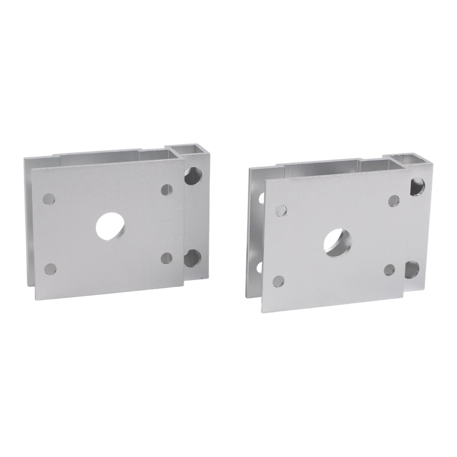 Aluminum Connector Hinge Set 2pcs for IGT Table Telescopic Leg Fixing Compatible with Standard Outdoor Table Leg Systems