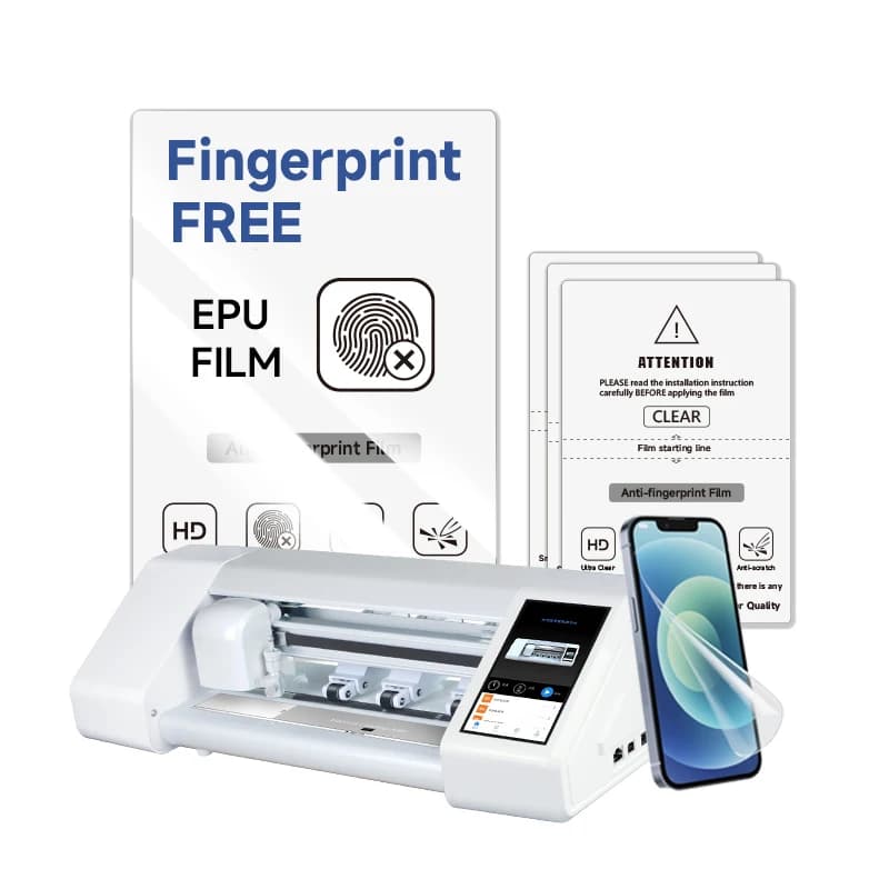 Custom Cutting Machine for TPU Films, EPUs and Idrogels for Smartwatch and Cellular Phones