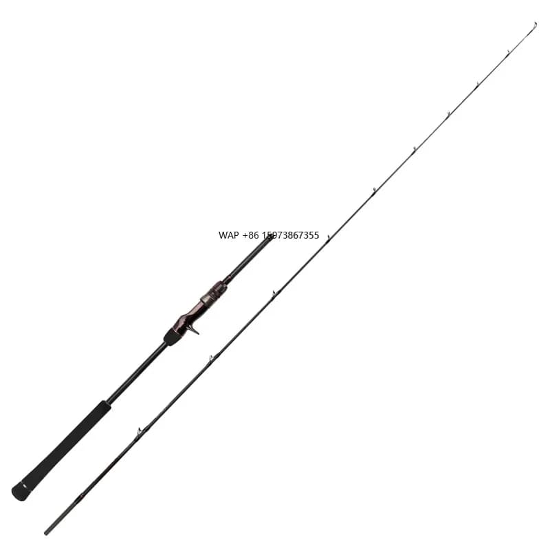 Canna da Pesca TSURINOYA Light Jig Rotary Swordsman 1.9m in Carbonio Integrale, Potenza Massima 300g, Alta Resistenza per Slow Jigging da Barca