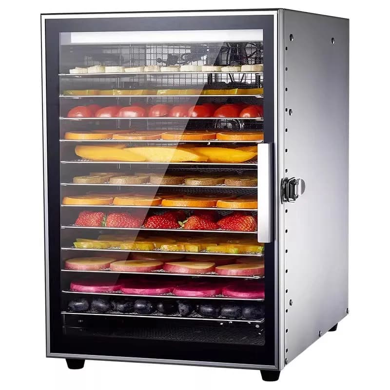 8-Tier Commercial & Home Food Dehydrator 500w multi-functional Drying Machine for Fruit Vegetable Dried Fruit and Meat Dryer