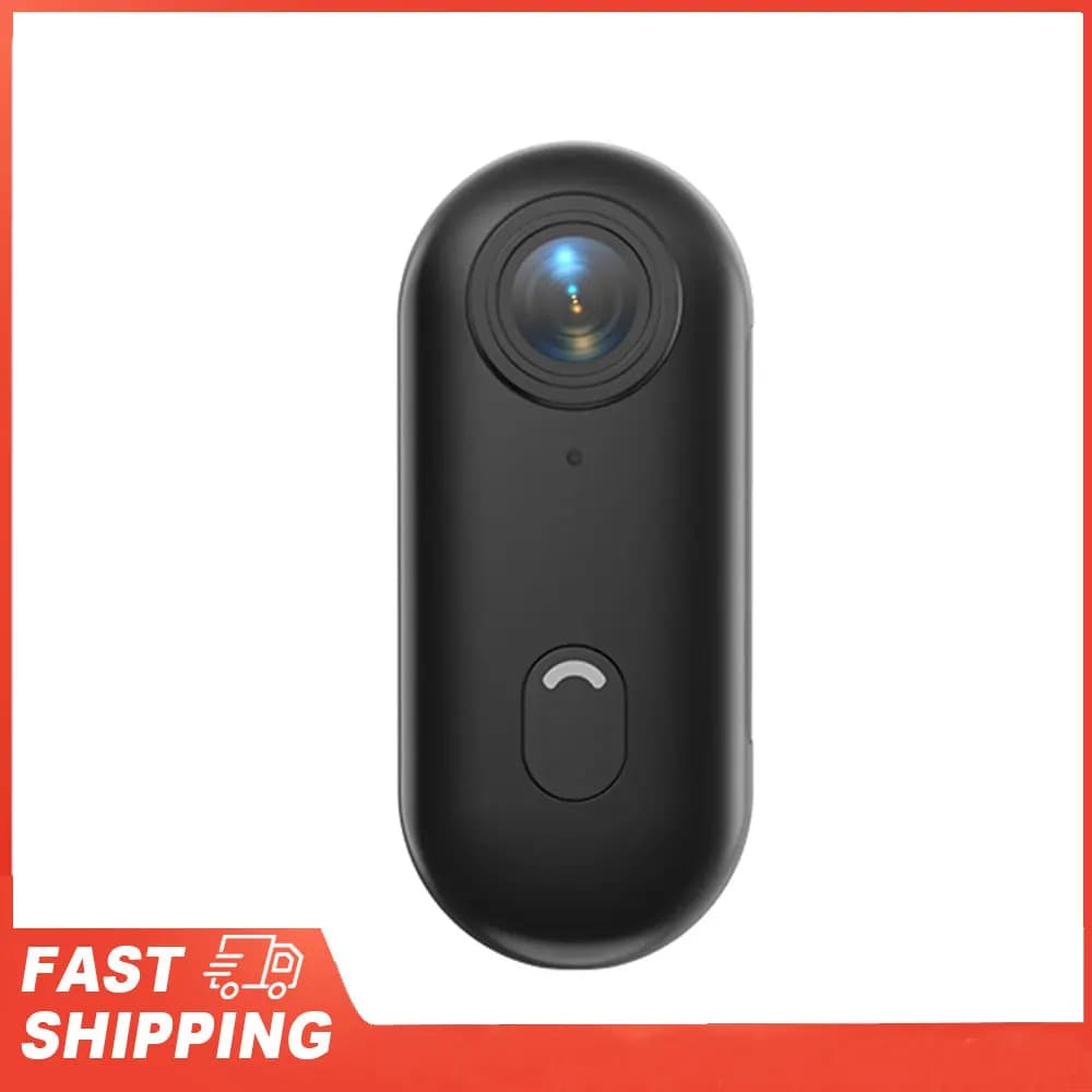 1080P WiFi Sports Action Camera 120° Wide Angle Magnetic Lanyard Water Resistant Case for Outdoor Cycling/Skiing/Diving