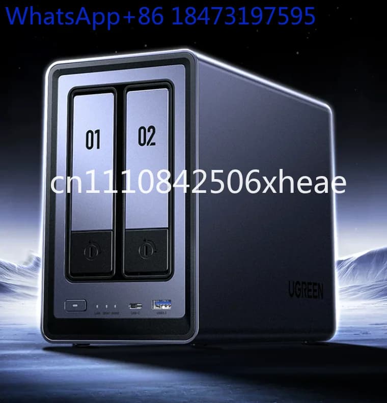 DXP2800 2-Bay Network Attached Storage NAS Server Private Cloud Storage for Home & Office