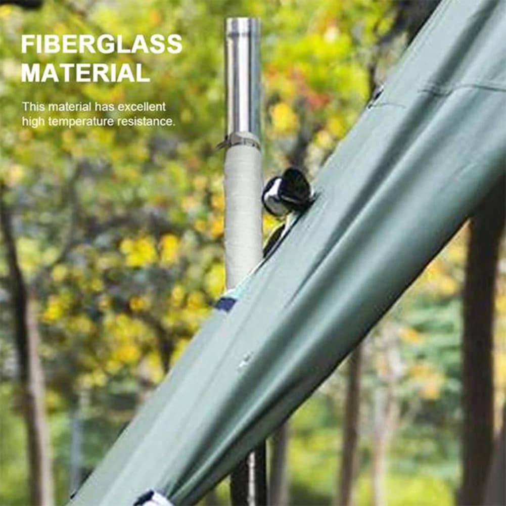 RTENTE-Protection for fire retardant pipes Insulation enveloping with 2 stoves Camping tent Anti-coating oven Smoking rod