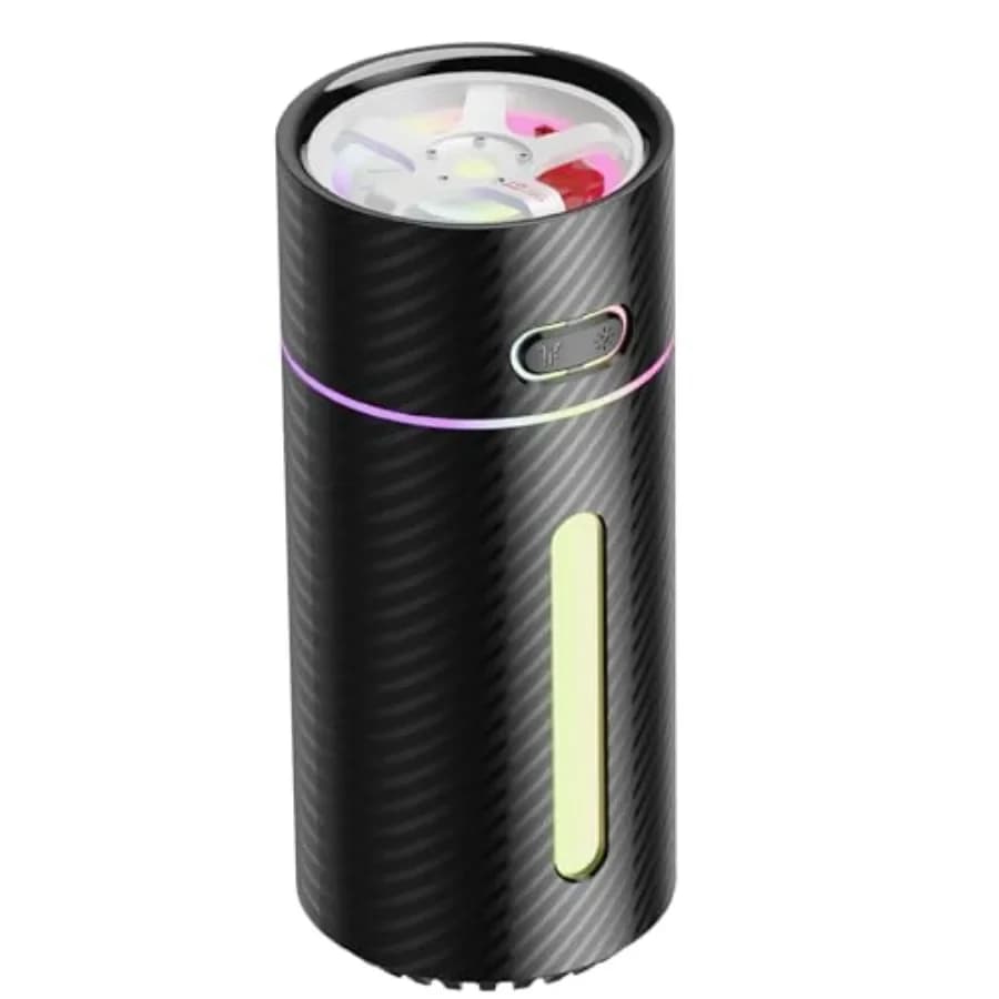 Mini umidificatore portatile Rim GT Auto con fidget spinner, nebbia fredda, ricaricabile, alimentato tramite USB, allevia la pressione e lo stress, Coo