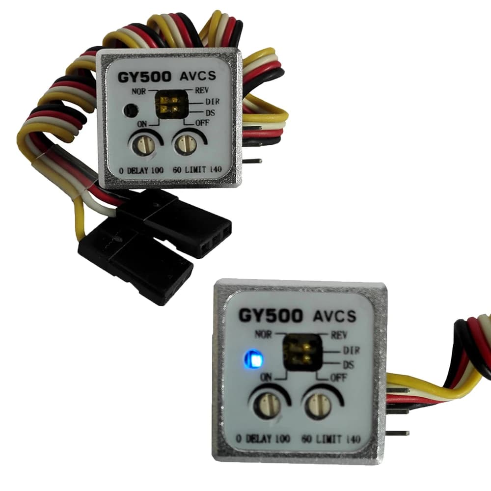 Giroscopio Digitale Mini GY500 AVCS per Modelli RC, Elicotteri, Auto, Aerei ad Ala Fissa, Droni Monoassiali - Ricambi