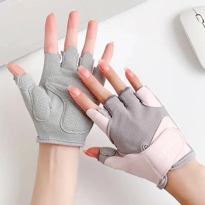 Professional Anti-slip Cycling Gloves for Gym Body Building Training Fiess Sport Weight Lift Exercise