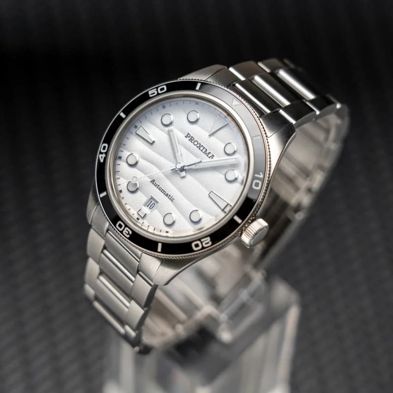Proxima Orologio da sub da uomo 39mm Orologio da polso meccanico automatico 20ATM BGW-9 Zaffiro luminoso Lunetta in ceramica Quadrante deserto PT5000