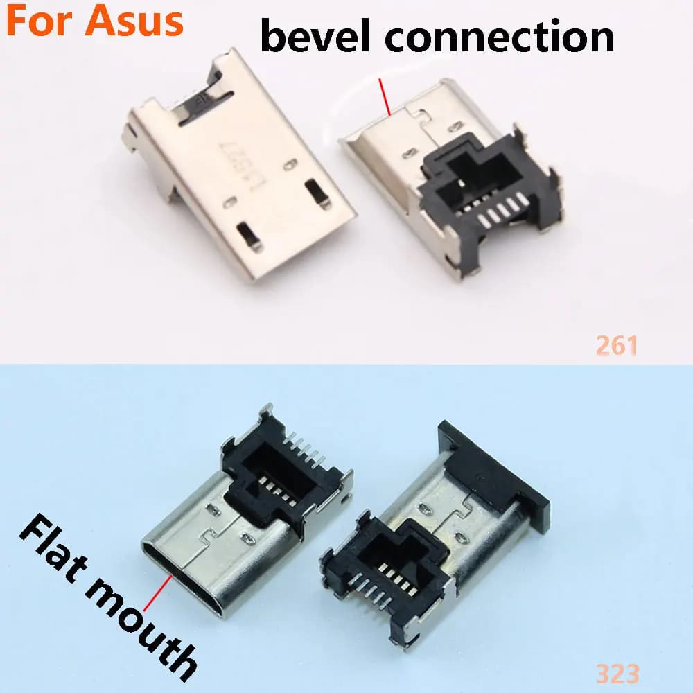 1 pz caricatore USB connettore porta Dock di ricarica per Asus Transformer Book T100 T100T T100TA K004 T300LA Tablet data Micro Plug
