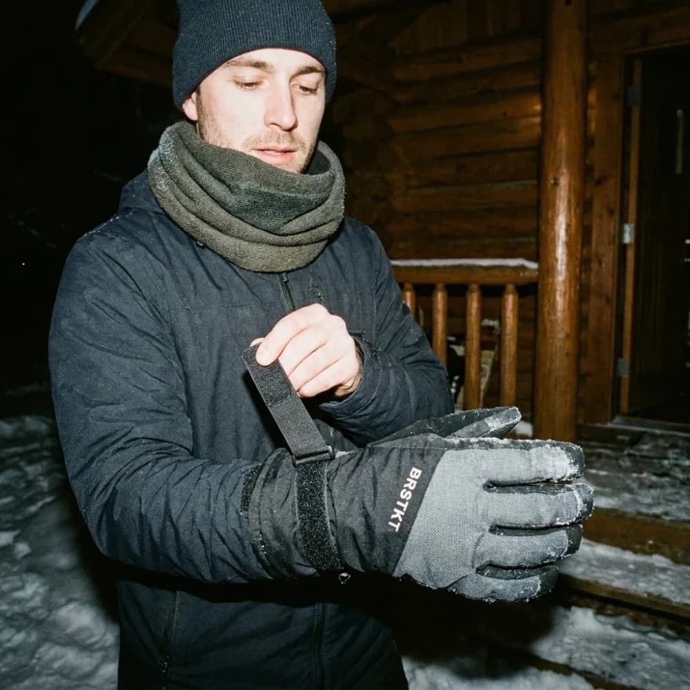 Outdoor Sports Waterproof Ski Gloves Windproof Fleece Lined Winter Gloves Touch Screen Non-slip Snow Gloves Snowboard