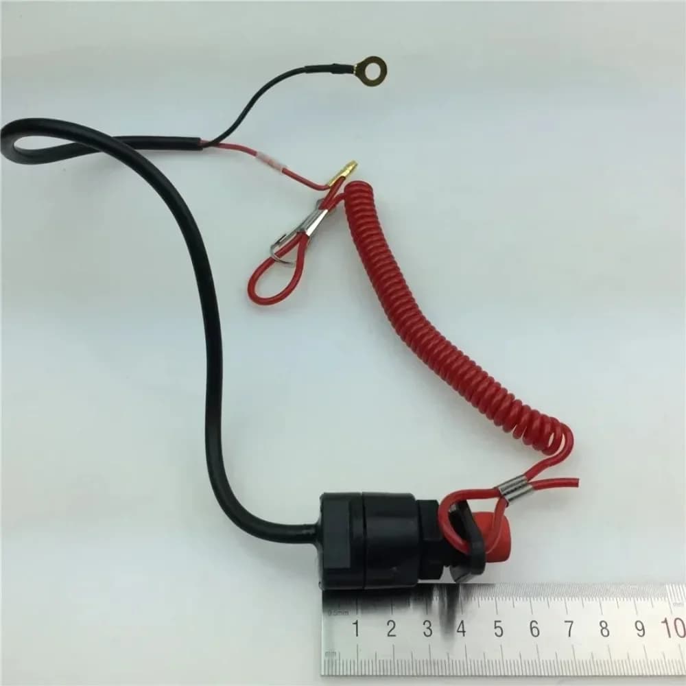 -For for marine motor safety rope emergency shutdown switch
