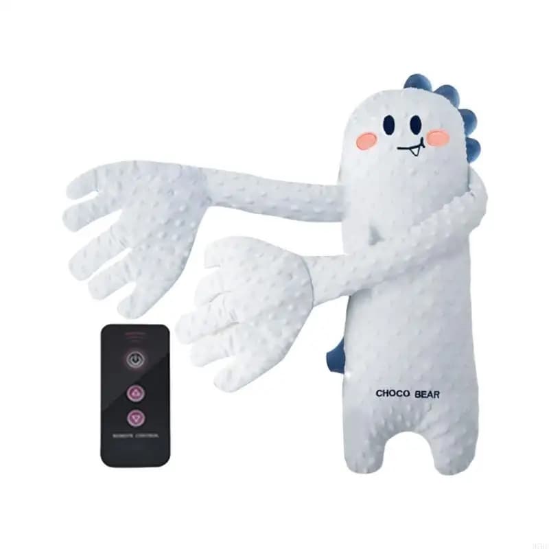 97BE Electric Patting Toy Sleeping Pillow Baby Comforting Hand for Newborns with 3 Modes Adjustable Remote Control