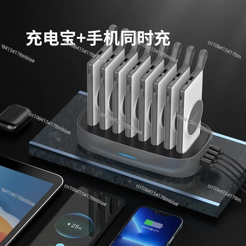 Banca di potere per docking station per telefono cellulare USB tipo C WST per ristorante e bar