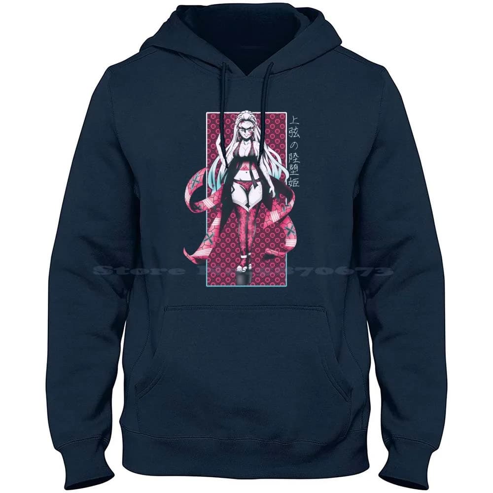 Daki 100% puro cotone felpa con cappuccio Tshirt Demon Daki Anime Daki Nezuko Daki Tanjiro Daki Akaza Daki Kimetsu No Yaiba Daki Yaiba Daki