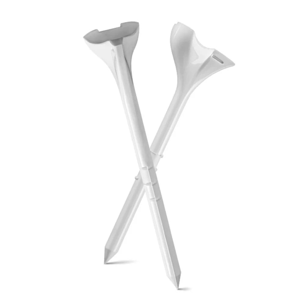 20 Pezzi Supporti per Palline da Golf 83mm, Tee da Golf per Allenamento, Inserimento Obliquo a 10 Gradi, Riutilizzabili, Accessori per Sport all'Aperto
