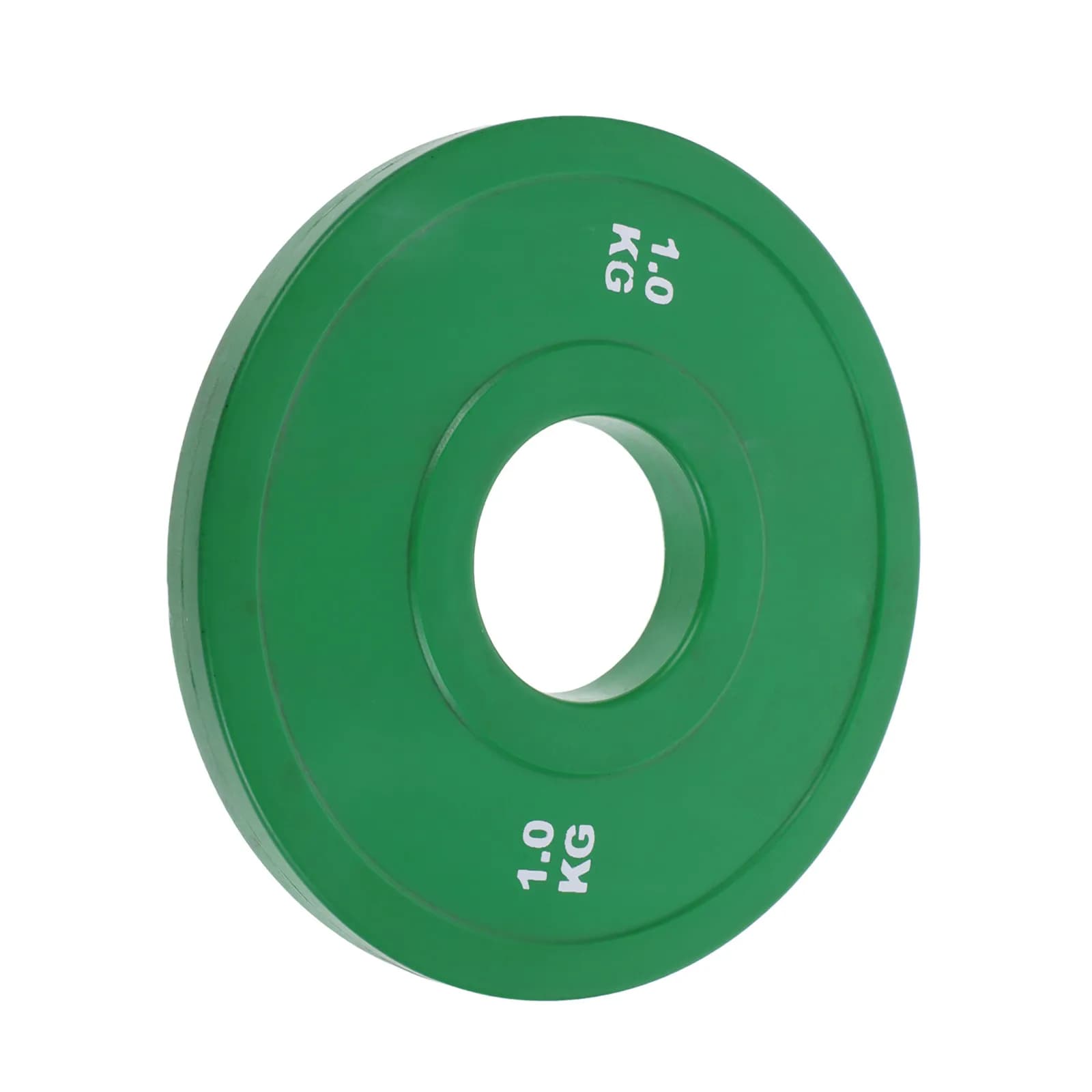 1Kg Rubber Coated Bumper Plates Fractional Workout Weights for Barbell Dumbbell Training Noise Reduction Durability Comfort Grip