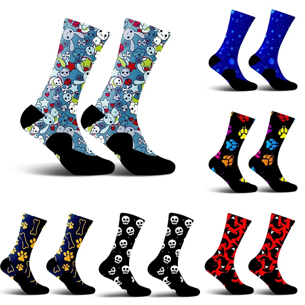 1 pais Aero Cycling Summer Anti Socks Whiteline Slip Silicone Socks Men Bicycle Sport Running Bike Socks