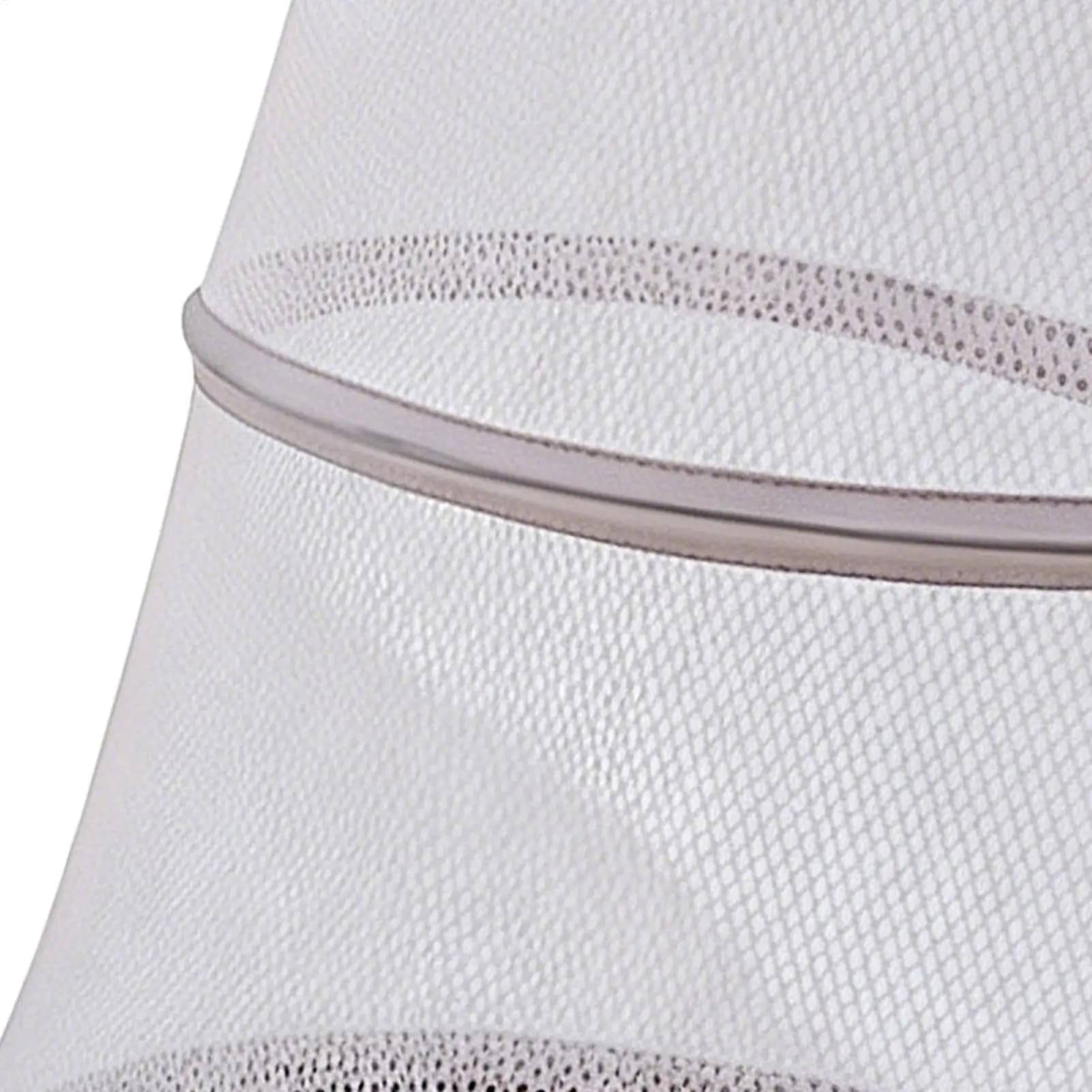 Mesh Laundry Basket Foldable Clothes Storage Bin Bag Portable Laundry Basket For Bathroom Bedroom Dorm College Home Closet