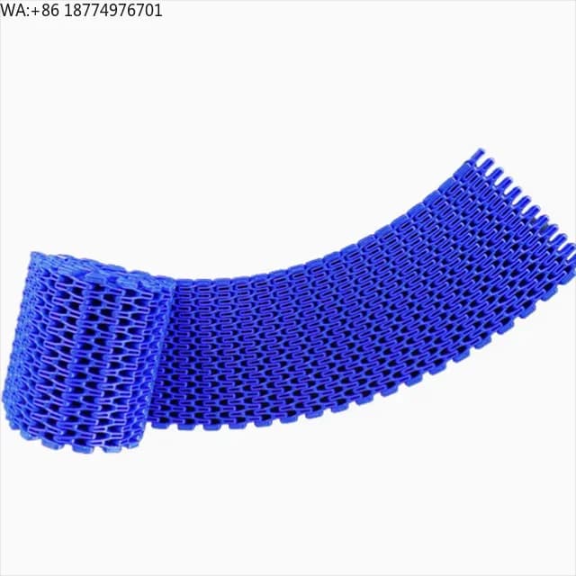Open Knife conveyor with Passo 25.4, High Temperature Cleaning Knife Chain, PP Chain Exporter