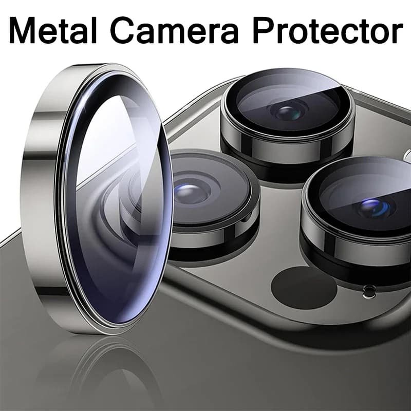 Protective cover for camera lens for iPhone 16pro 16promax 16plus 15 14 Pro Max 13 mini 9H Tempered glass protection accessories