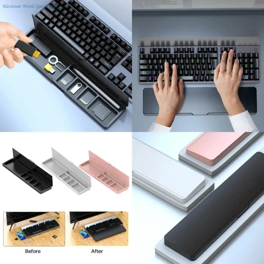 A3PD Comodo poggiapolsi per tastiera, mouse e poggiapolsi per giochi da ufficio