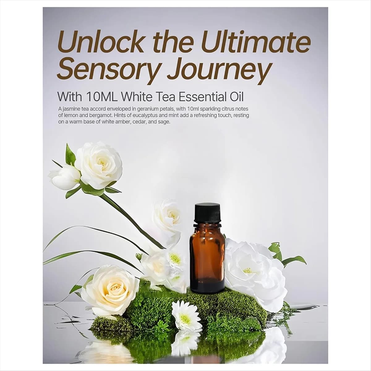 New portable mini 3C-Waterless wireless speakers, battery aromatherapy diffuser