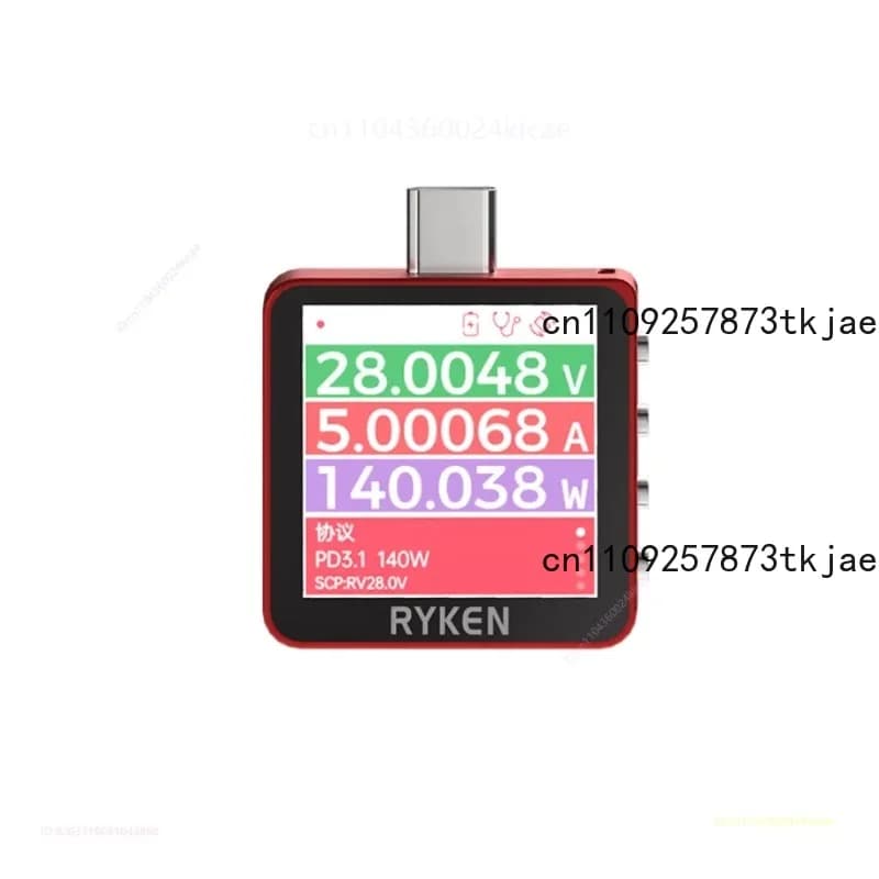 RK-X3 Amperometro Tester USB Tester Misuratore di tensione e corrente QC3.0 PD Rilevatore di carica rapida per telefono Laptop Power Bank