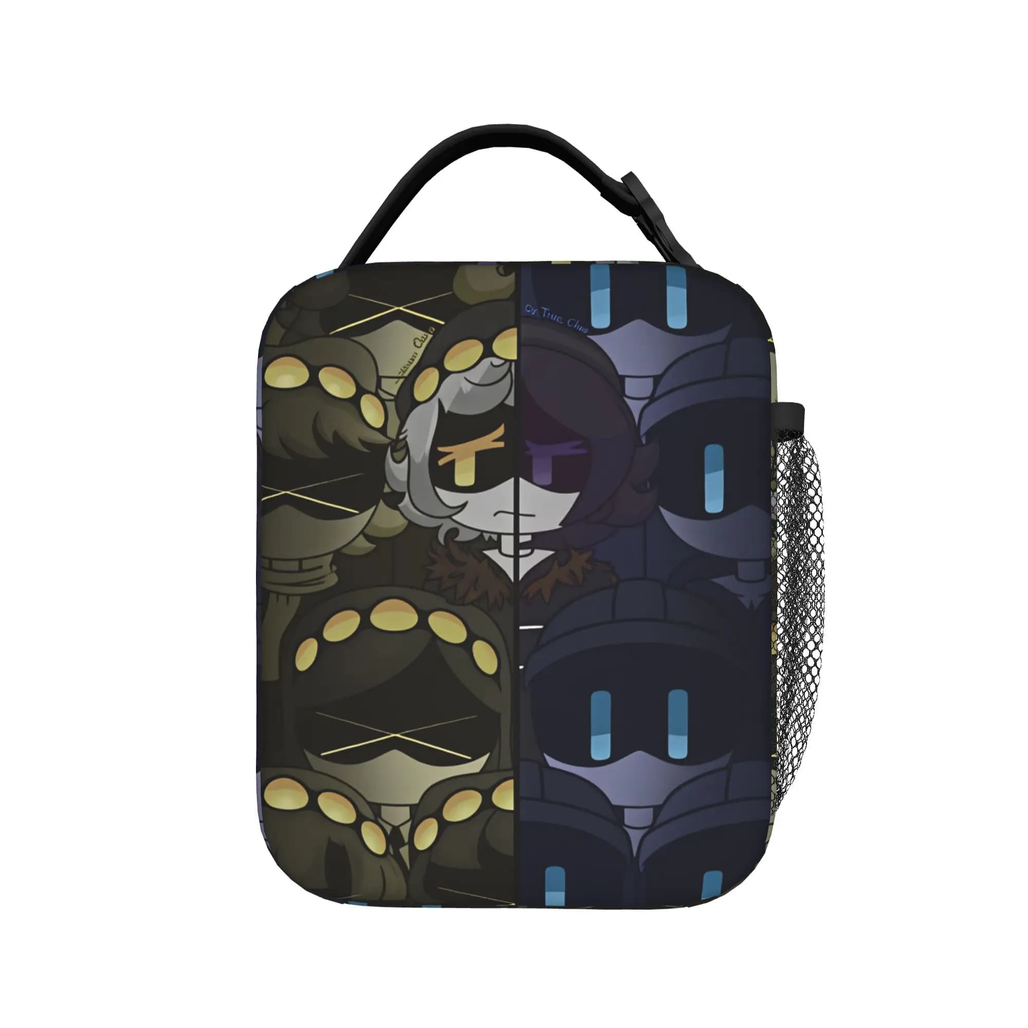 Murder Drones Cartoon Animation Lunch Bag For Girl Boy Graphic Travel Lunch Box Kawaii Portable Oxford Cooler Bag