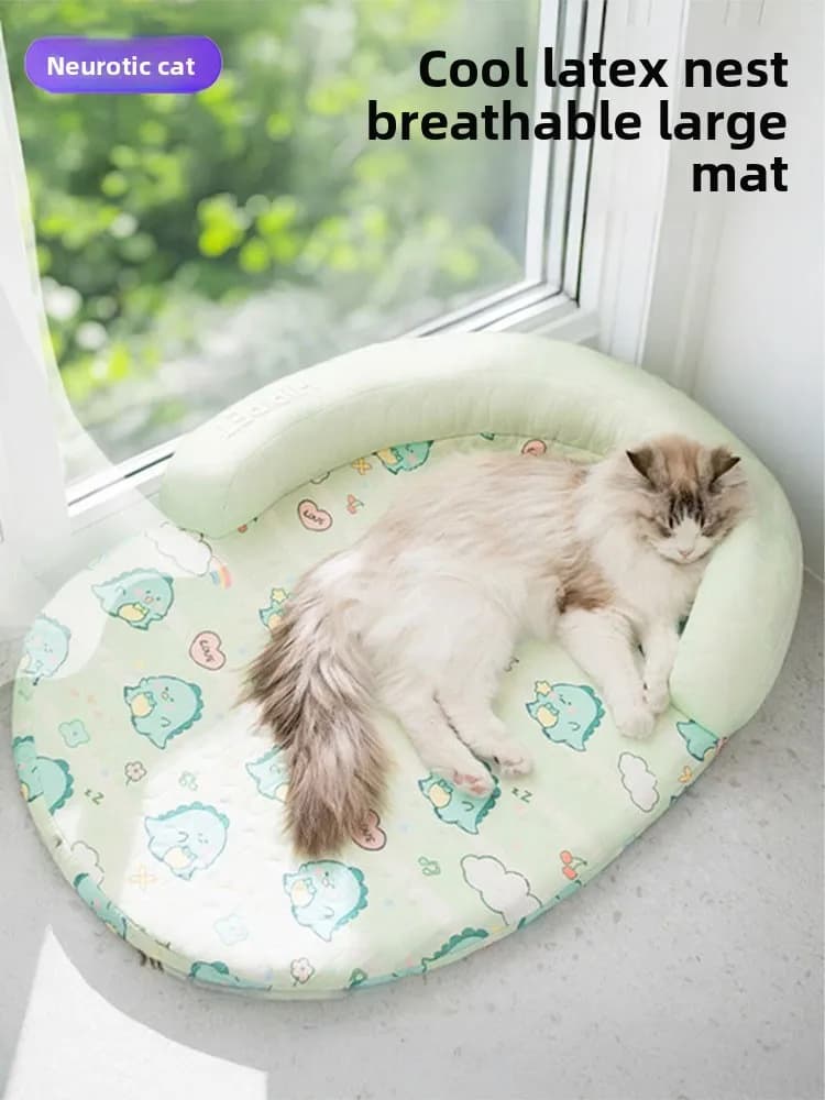 Tappetino Refrigerante per Animali Domestici, Cuccia Rinfrescante per Cani e Gatti, Tappetino Estivo Confortevole per Animali, Marca Neuronic