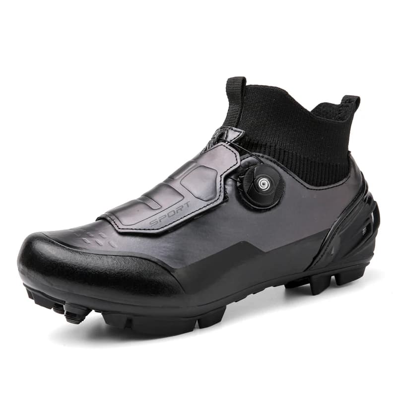 Nuove Scarpe da Ciclismo da Uomo High-Top per Bici da Strada, Scarpe da Ciclismo da Montagna, Scarpe da Ciclismo con Sistema di Sgancio Rapido, Scarpe da Ciclismo per Coppia, Scarpe da Ciclismo da Donna