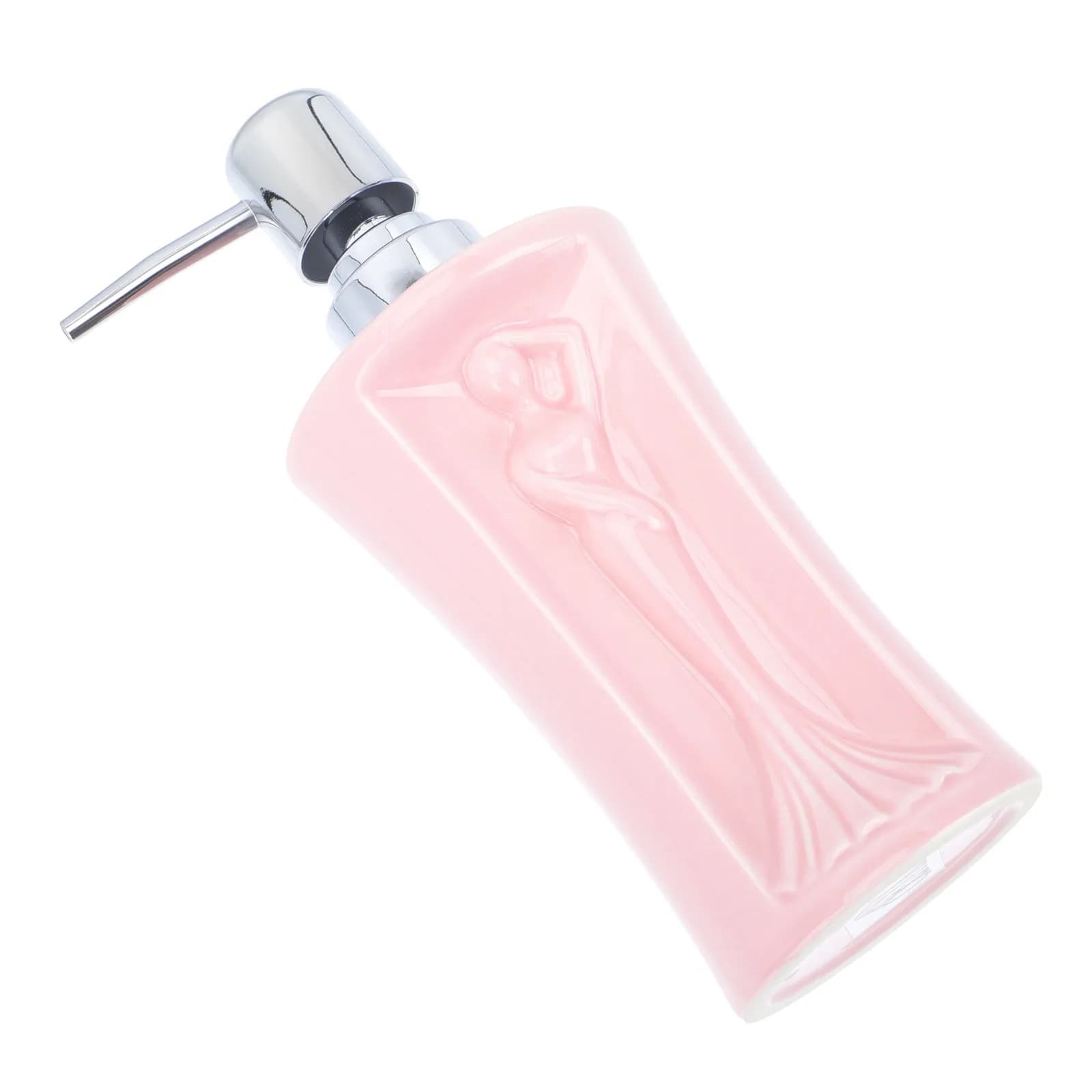 Dispenser di Sapone Liquido in Ceramica Ricaricabile Elegante e Multifunzionale per Casa, Hotel, B&B, Bagno e Cucina