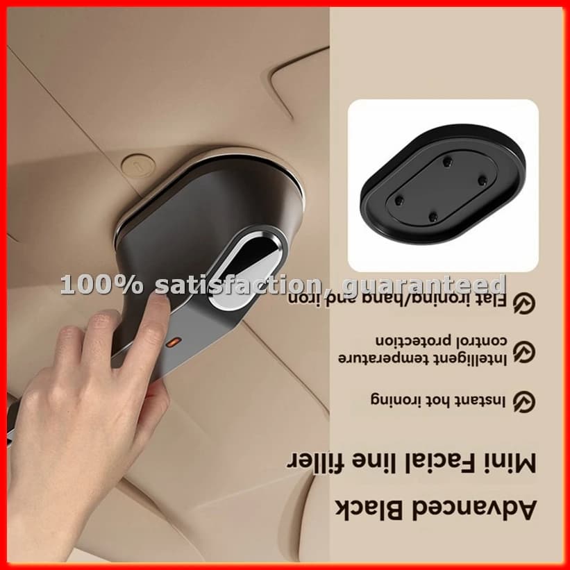 Ferro da Stiro Verticale Portatile a Vapore per Vestiti, Mini Ferro da Stiro a Mano per Casa e Viaggi, Stiratura a Secco e a Vapore, Spina EU, B-ABWY