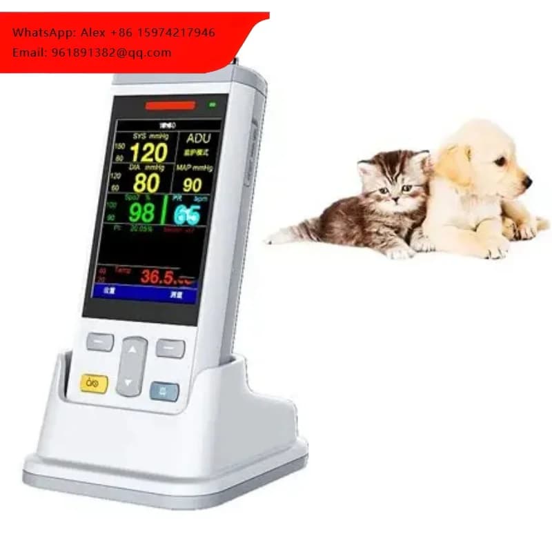 Pulsossimetro palmare Mindray PM-60Vet per uso veterinario con misurazione di SpO2 e PR