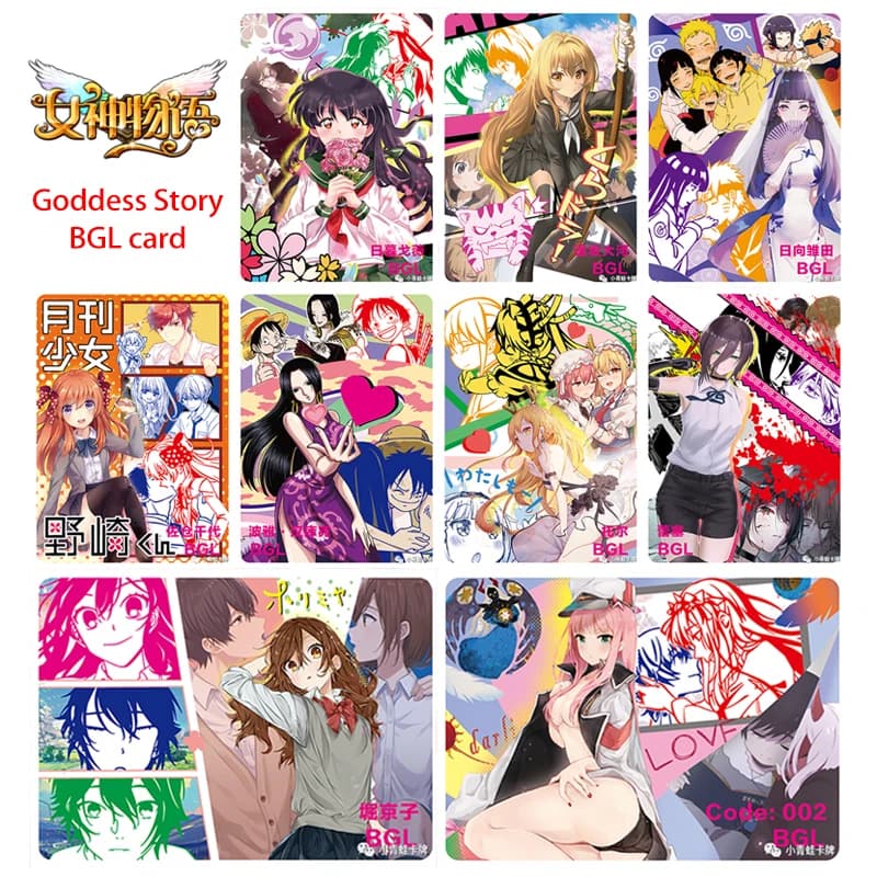 10M02 Serie BGL Goddess Story Hancock Personaggio Anime Carta Flash Bronzata da Collezione Gioco da Tavolo Giocattoli Regalo di Natale Compleanno