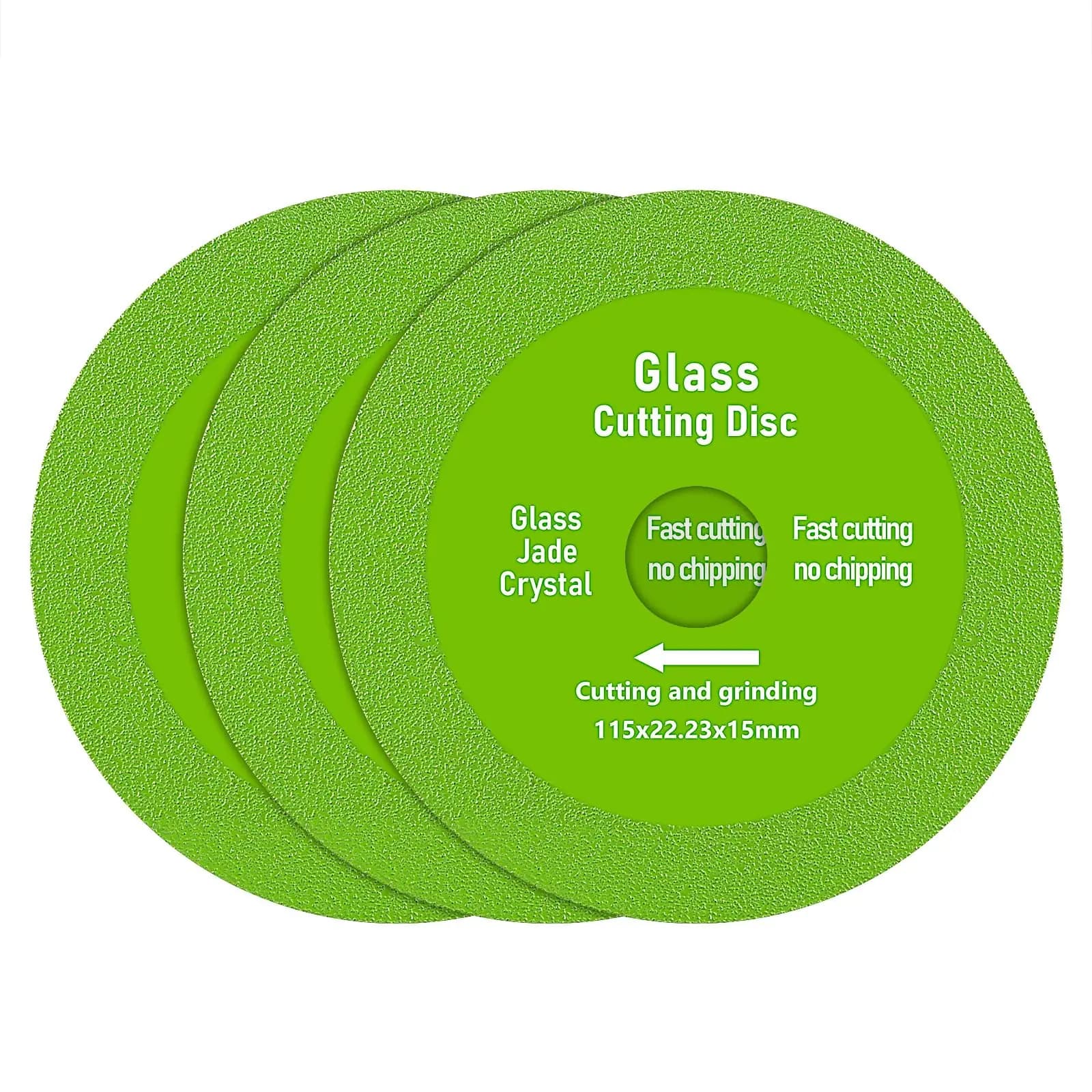 1/2/5 pezzi disco da taglio per vetro 100mm x 22,23mm lama per sega ultrasottile diamante giada bottiglia di vino ceramica lucidatura smerigliatrice angolare macchina