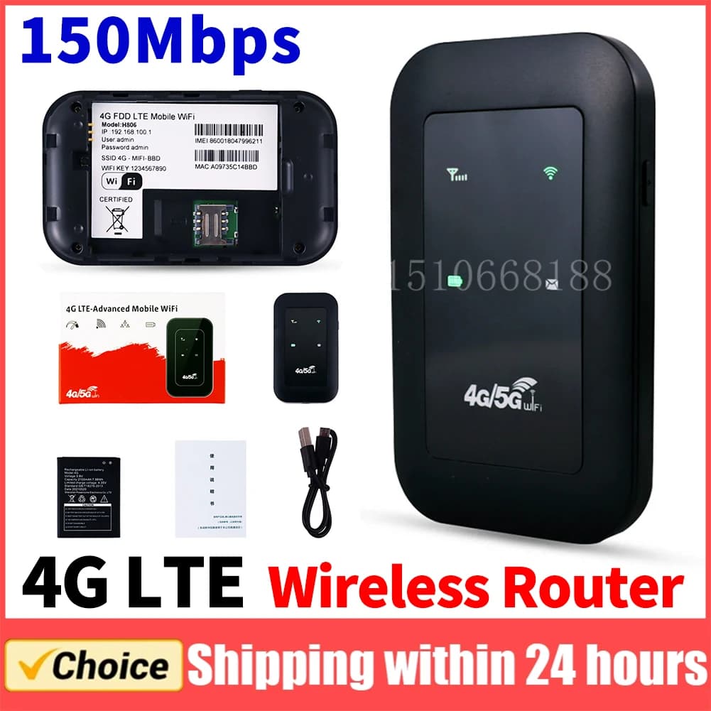 4G LTE esterno portatile tascabile 150Mbps ripetitore WiFi amplificatore di segnale espansore di rete Hotspot mobile tascabile modem Mifi wireless